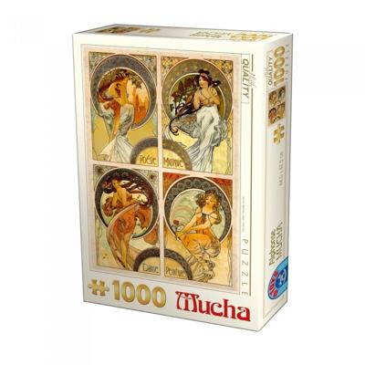 Alphonse Mucha Puzzel 1000 Stukjes