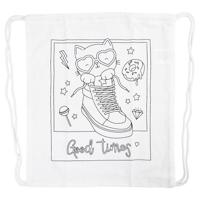 Creativ Company Https://www.cchobby.nl/rugzak-afm-37x41-cm-130-gr-wit-1-stuk - thumbnail