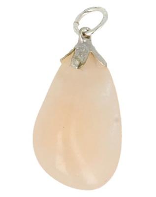 Edelsteen Hanger Calciet Oranje (Geslepen)