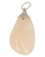 Edelsteen Hanger Calciet Oranje (Geslepen) - thumbnail