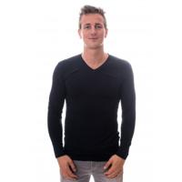 Claesens Men Longsleeve V-neck Navy ( CL 1024 ) - thumbnail