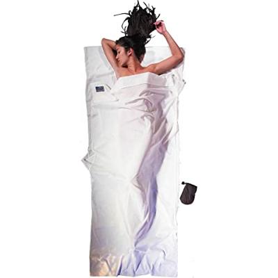 Cocoon Travel Sheet 100% Egyptian Cotton Lakenzak Natural