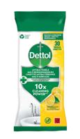 Reinigingsdoekjes dettol antibacterieël citrus 30 - thumbnail