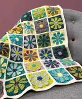 Haakpakket Retro Daisy Baby Blanket - thumbnail