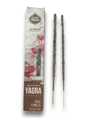 Sagrada Madre Yagra Wierook Rozen & Vanille uit Argentinië, 20g Sagrada Madre Yagra Wierook Rozen & Vanille uit Argentinië, 20g