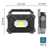 Ansmann 1600-0394 FL2500R Werklamp LED werkt op een accu 30 W 2400 lm - thumbnail