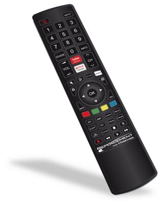 Universele afstandsbediening Hisense 1720 Zwart