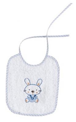 Interbaby slabbetje Konijn junior 25 x 20 cm katoen Interbaby slabbetje Konijn junior 25 x 20 cm katoen