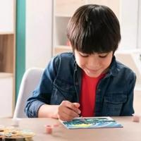 Ravensburger creart blue lamborghini - thumbnail