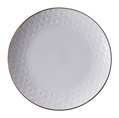 Porseleinen Gebaksbord - Tokyo Design Studio Nippon White - Strepen - 16.5cm