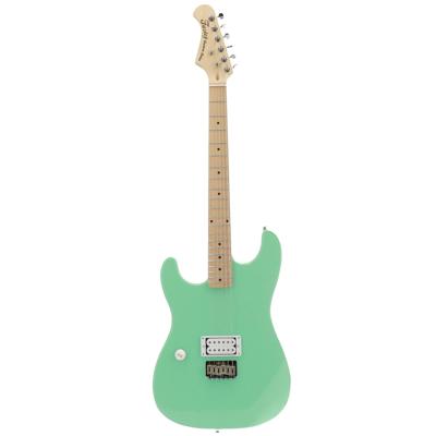 Fazley Custom Series Hot Rod V2 FTD182 Surf Green LH linkshandige elektrische gitaar met vaste brug