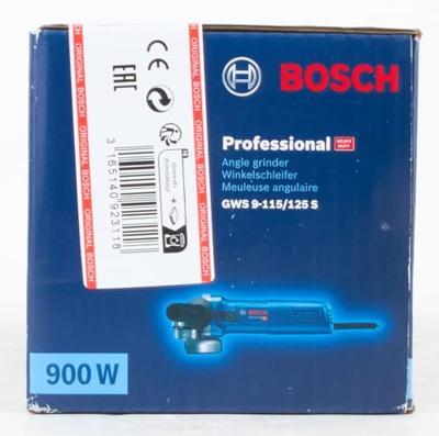 Bosch Blauw GWS 9-125 S Haakse slijper 125 mm 900 Watt 0601396104 - thumbnail