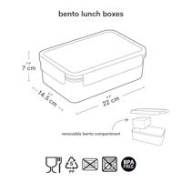 Lunchbox voor kinderen AMIS DE LA FORÊT A Little Lovely Company mintgroen - thumbnail