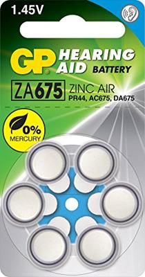 GP Batteries Gp 3125000675 za675 hoorapp. batterij a6 bl