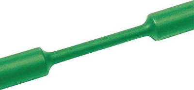 HellermannTyton 333-30305 Krimpkous zonder lijm Groen 3 mm 1 mm Krimpverhouding:3:1 per meter