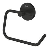 GROHE Essentials Toiletrolhouder - zonder klep - matte black 1024722430 - thumbnail