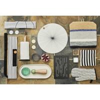 OYOY 1100906 placemat Rond Zwart, Wit 2 stuk(s) - thumbnail