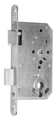 Nemef 1769/35,36 Paniekdeurslot | DM65mm | PC72mm | doorgaand voorplaat staal verzinkt 24x235mm afgerond | staal verzinkte dag- en nachtschoot | 2 Nemef 1769/35,36 Paniekdeurslot | DM65mm | PC72mm | doorgaand voorplaat staal verzinkt 24x235mm afgerond | staal verzinkte dag- en nachtschoot | 2