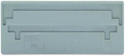 WAGO 282-326 Scheidingswand Grijs 100 stuk(s)