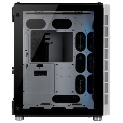 Crystal 680X RGB - Midtowermodel - E-ATX - geen voeding (ATX) - gehard glas - wit Crystal 680X RGB - Midtowermodel - E-ATX - geen voeding (ATX) - gehard glas - wit