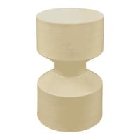 WOOOD Bijzettafel 'Hidde' 30cm, kleur Geel - thumbnail