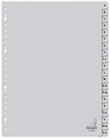 Tabbladen A4 23 rings A-Z kunststof - thumbnail