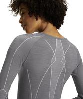 Falke Wool-Tech Longsleeve Thermoshirt Dames Grey-Heather XL - thumbnail