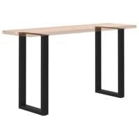 Bartafelpoten 2 st U-vormig 50x(90-91) cm staal zwart - thumbnail