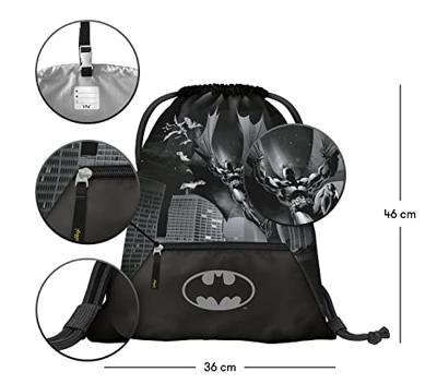 Batman Gymtas met Rits Batman Gymtas met Rits