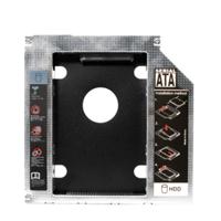 LogiLink AD0017 HDD-/SSD-behuizing 2.5 Zwart, Metallic storage drive enclosure - thumbnail
