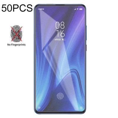 50 stuks non-Full matte Frosted gehard glas film voor Xiaomi Redmi K20/K20 Pro/mi 9T geen retail pakket