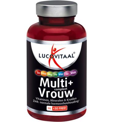 Lucovitaal Multi+ compleet vrouw 120 Tabletten