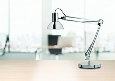 Unilux bureaulamp Success 80, chroom Unilux bureaulamp Success 80, chroom