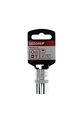 Gedore RED R61001606 3300265 Dopsleutelinzetstuk Metrisch, Inch 1/2 (12.5 mm) 1 stuks Gedore RED R61001606 3300265 Dopsleutelinzetstuk Metrisch, Inch 1/2 (12.5 mm) 1 stuks