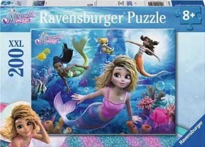 Ravensburger - Kinderpuzzel - 200 XXL-stukjes - De magische wereld van de opperste zeemeerminnen - Leeftijd 8+ - 12004322