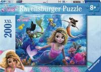 Ravensburger - Kinderpuzzel - 200 XXL-stukjes - De magische wereld van de opperste zeemeerminnen - Leeftijd 8+ - 12004322 - thumbnail
