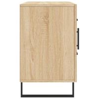 Dressoir 100x36x60 cm bewerkt hout sonoma eikenkleurig - thumbnail