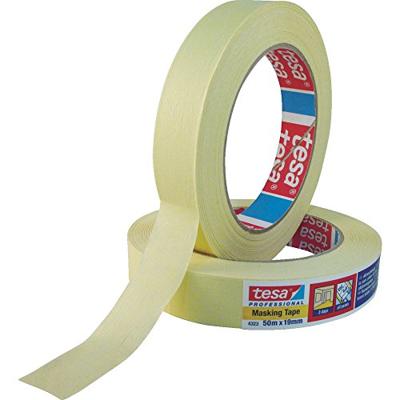Tesa Afplakband | licht gecrêpt | lichtbeige | lengte 50 m | breedte 38 mm | wiel | 8 stuks - 04323-00043-00 04323-00043-00 Tesa Afplakband | licht gecrêpt | lichtbeige | lengte 50 m | breedte 38 mm | wiel | 8 stuks - 04323-00043-00 04323-00043-00