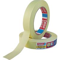 Tesa Afplakband | licht gecrêpt | lichtbeige | lengte 50 m | breedte 50 mm | wiel | 6 stuks - 04323-00044-00 04323-00044-00 - thumbnail