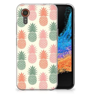 Samsung Galaxy Xcover 7 | Siliconen Case | Ananas Samsung Galaxy Xcover 7 | Siliconen Case | Ananas
