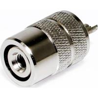 Albrecht PL-stekker 10stk. PL 259/RL, PL-Stecker, lang, 6mm T377 - thumbnail