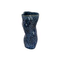 Vaas porselein H20cm blauw - thumbnail