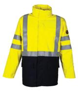 HAVEP 40005 Parka MQ Multi Protector Marine/Fluo Geel maat 4XL - thumbnail