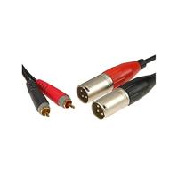 Klotz AT-CM0600 Professionele RCA-naar-XLR-kabel 6 meter - thumbnail