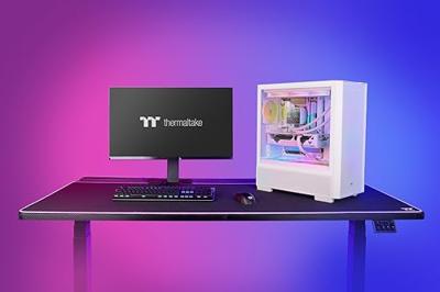 Thermaltake S380 TG ARGB Snow White Midi-tower PC-behuizing Sneeuwwit 2 voorgeïnstalleerde ventilators Thermaltake S380 TG ARGB Snow White Midi-tower PC-behuizing Sneeuwwit 2 voorgeïnstalleerde ventilators