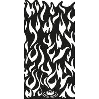 Esschert Design vuurton flames koolstofstaal zwart ff408 - thumbnail
