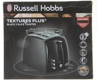 Russell Hobbs Textures Plus Broodrooster Zwart