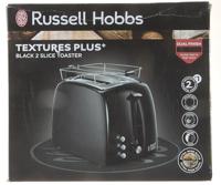 Russell Hobbs Textures Plus Broodrooster Zwart - thumbnail