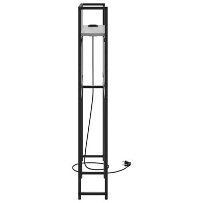 Opberghoofdbord met hoofdeinde met opslag Grijs sonoma 80 cm Bewerkt hout Opberghoofdbord met hoofdeinde met opslag Grijs sonoma 80 cm Bewerkt hout