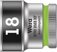 Wera 8790 HMB HF Zyklop Hand- en Machinedop, met 3/8"-aandrijving met vasthoudfunctie, 18.0 x 29.0 mm - 1 stuk(s) - 05003752001 - thumbnail